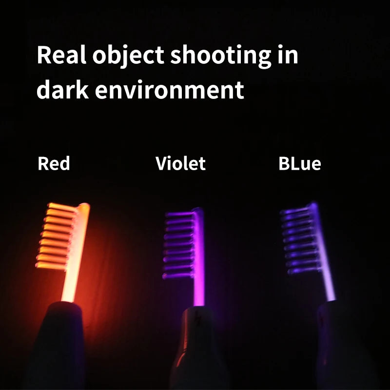 4-Piece High Frequency Facial Electrode Set – Neon & Argon Glass Tubes