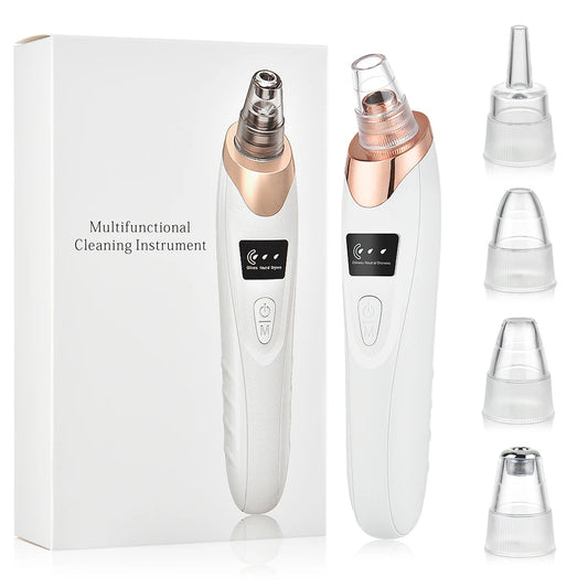 3-Mode Blackhead Remover – Electric Pore Vacuum & Deep Facial Cleansing Tool