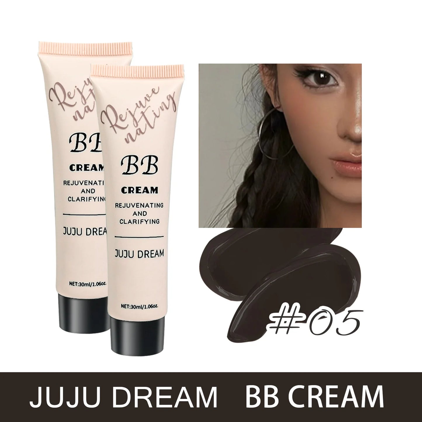 Color-Correcting BB Cream – Brightening, Oil Control & Natural Coverage (30ml)