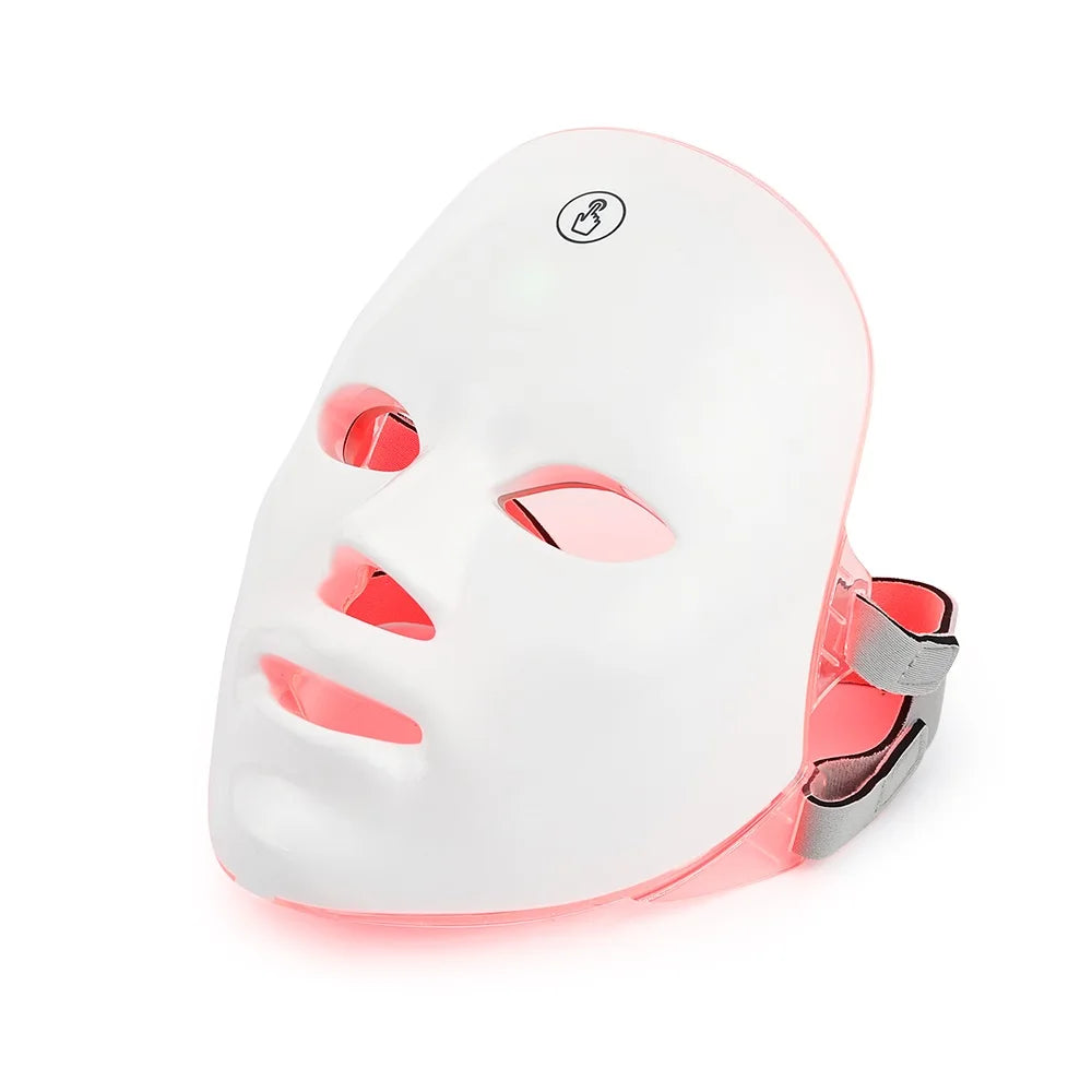 7-Color LED Photon Facial Mask – Rechargeable Skin Rejuvenation & Lifting Therapy