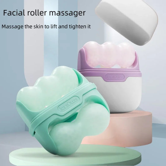 Double-Headed Ice Roller – Facial & Scalp Massage Tool