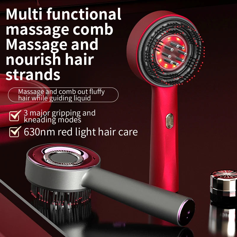 Red Light Scalp Therapy electric Massage Comb
