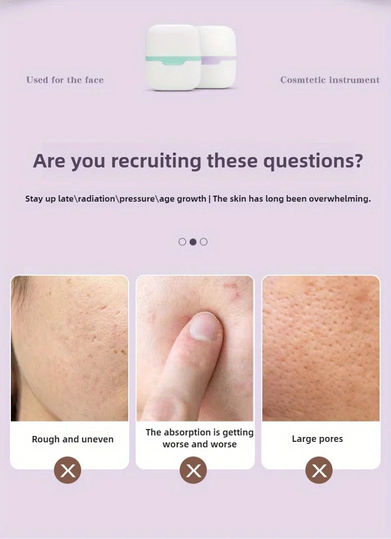 Double-Headed Ice Roller – Facial & Scalp Massage Tool