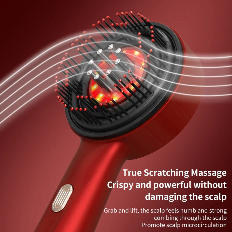 Red Light Scalp Therapy electric Massage Comb
