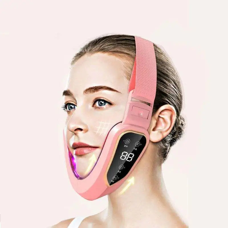 12-Gear Electric Facial Lifting Massager – V-Line Slimming & Skin Firming Device